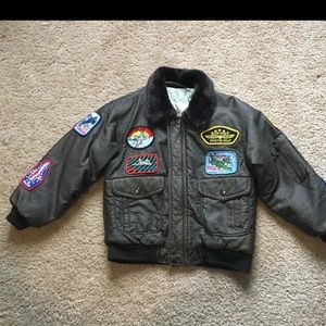 WWII style bomber jacket